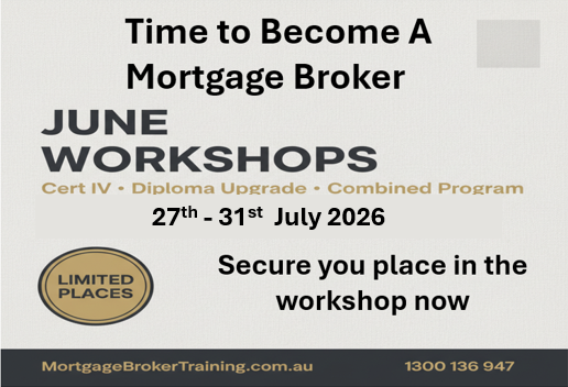 Become a Mortgage Broker July Courses